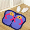 Flip Flop Floor Mats Bedroom Carpet Door Ground Bath Household Rug Living Room Home Textile Blanket Accessories Product Supplies